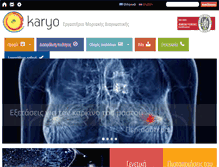 Tablet Screenshot of karyo.gr
